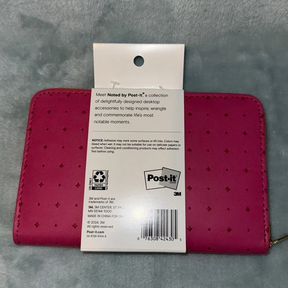 Post-It 3M Pink Pen Pouch
